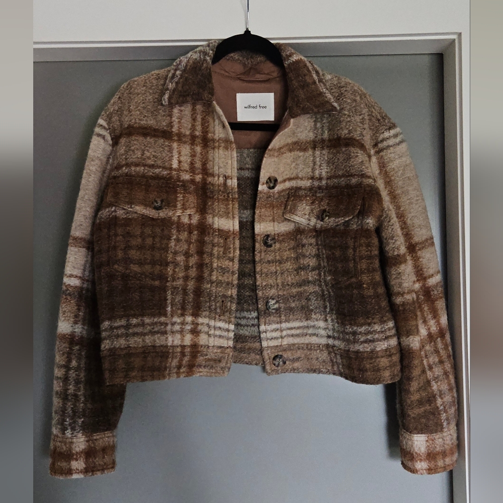 Wilfred Free - Autumn Shirt Jacket Brown Plaid